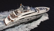 Imperial Princess superyacht - view from above